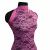 Кружевное полотно стрейч XD-WINE, 100 гр/м2, шир.150см, цвет розовый - купить в Рязани. Цена 1 851.10 руб.