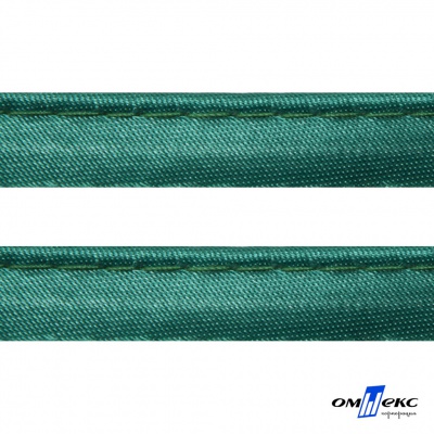 Кант атласный 140, шир. 12 мм (в упак. 65,8 м), цвет т.зелёный - купить в Рязани. Цена: 237.16 руб.
