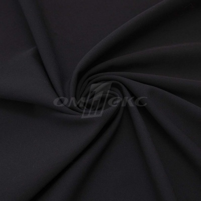 Ткань костюмная "Меган", 78%P 18%R 4%S, 205 г/м2 ш.150 см, цв-черный (Black) - купить в Рязани. Цена 392.32 руб.