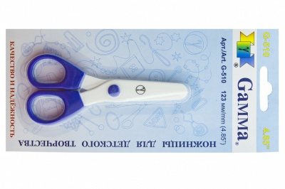 Ножницы G-510 детские 123 мм - купить в Рязани. Цена: 137.45 руб.