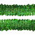 Тесьма с пайетками D4, шир. 30 мм/уп. 25+/-1 м, цвет зелёный - купить в Рязани. Цена: 1 087.39 руб.