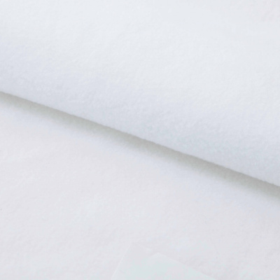 Флис DTY 240 г/м2, White/белый, 150 см (2,77м/кг) - купить в Рязани. Цена 640.46 руб.