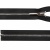 Молния металл Т-5, 65 см, разъёмная, цвет чёрный - купить в Рязани. Цена: 104.66 руб.