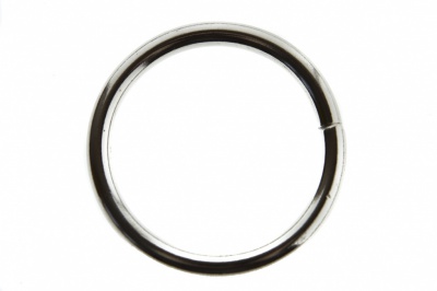 Кольцо металлическое d-38 мм, цв.-никель - купить в Рязани. Цена: 4.89 руб.