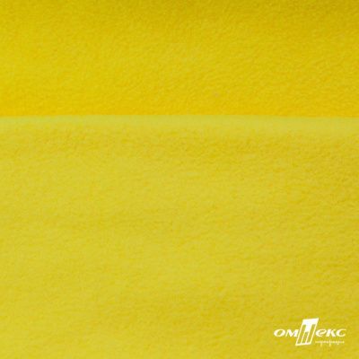 Флис DTY 14-0760, 240 г/м2, шир. 150 см, цвет яркий желтый - купить в Рязани. Цена 640.46 руб.