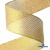 Лента металлизированная "ОмТекс", 50 мм/уп.22,8+/-0,5м, цв.- золото - купить в Рязани. Цена: 149.71 руб.