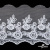 Кружево на сетке LY1985, шир.120 мм, (уп. 13,7 м ), цв.01-белый - купить в Рязани. Цена: 877.53 руб.