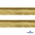Кант атласный 136, шир. 12 мм (в упак. 65,8 м), цвет золото - купить в Рязани. Цена: 433.08 руб.