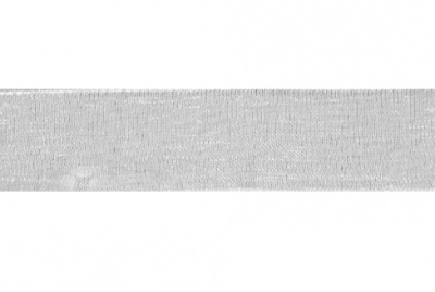 Лента органза "ОмТекс",15 мм/уп.45м, цв.1001-белый - купить в Рязани. Цена: 98.01 руб.