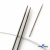 Спицы для вязания металлические d-2.5 мм круговые на тросике 53 см - купить в Рязани. Цена: 53.90 руб.