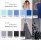 Креп стрейч Амузен 14-4122, 85 гр/м2, шир.150см, цвет голубой - купить в Рязани. Цена 148.37 руб.