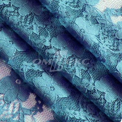 Кружевное полотно стрейч 15A61/BLUE, 100 гр/м2, шир.150см - купить в Рязани. Цена 1 581 руб.
