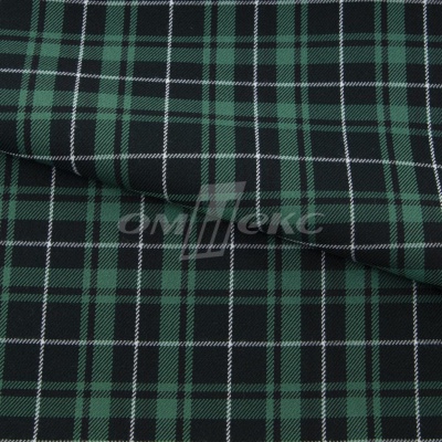Ткань костюмная Клетка 25577, т.зеленый/зеленый./ч/бел, 230 г/м2, шир.150 см - купить в Рязани. Цена 539.74 руб.