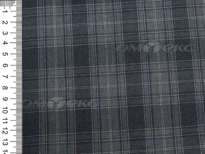 Ткань костюмная клетка 25235 2003, 185 гр/м2, шир.150см, цвет серый/сер - купить в Рязани. Цена 