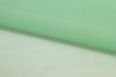 Портьерный капрон 13-6009, 47 гр/м2, шир.300см, цвет св.зелёный - купить в Рязани. Цена 143.68 руб.