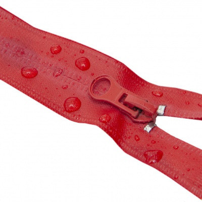 Молния водонепроницаемая PVC Т-7, 90 см, разъемная, цвет (820) красный - купить в Рязани. Цена: 61.81 руб.