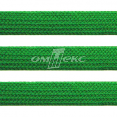 Шнур 15мм плоский (100+/-1м) №16 зеленый - купить в Рязани. Цена: 10.21 руб.