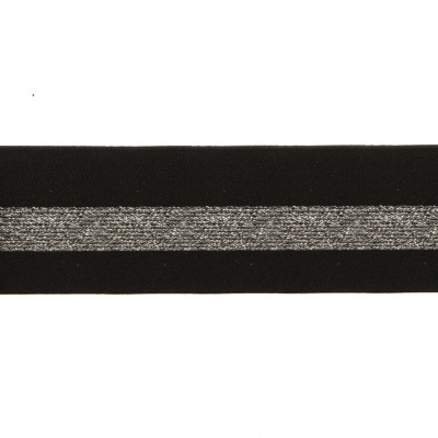 #2/6-Лента эластичная вязаная с рисунком шир.52 мм (45,7+/-0,5 м/бобина) - купить в Рязани. Цена: 69.33 руб.