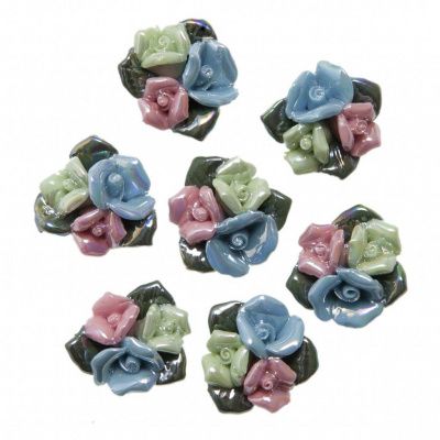 Декоративные элементы для творчества "Цветы фарфоровые"    - купить в Рязани. Цена: 6.83 руб.