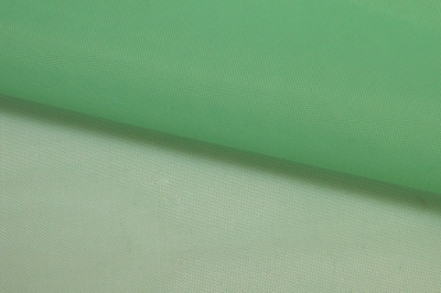 Портьерный капрон 15-6123, 47 гр/м2, шир.300см, цвет св.зелёный - купить в Рязани. Цена 137.27 руб.
