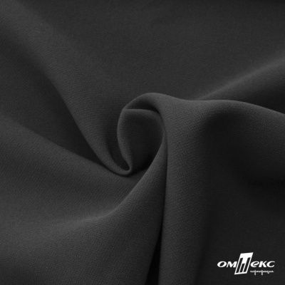 Ткань костюмная "Элис", 92%P 8%S, 200 (+/-10) г/м2 ш.150 см, цв-черный  - купить в Рязани. Цена 300.20 руб.