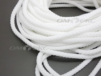 Шнур 1с35 4 мм крупное плетение 200 м белый - купить в Рязани. Цена: 1.10 руб.
