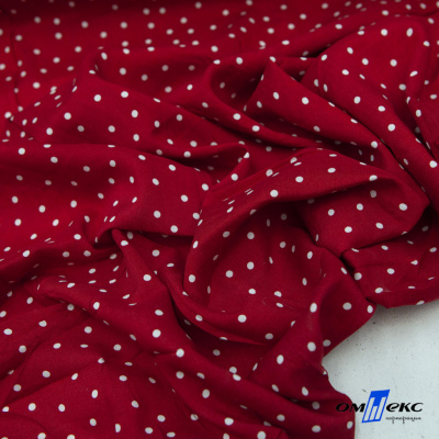 Ткань плательная "Вискоза принт"  100% вискоза, 95 г/м2, шир.145 см Цвет 2/red - купить в Рязани. Цена 297 руб.