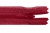 Молния потайная Т3 527, 50 см, капрон, цвет св.бордо - купить в Рязани. Цена: 8.62 руб.