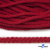 Шнур плетеный d-6 мм, круглый 70% хлопок 30% полиэстер, уп.90+/-1 м, цв.1064-красный - купить в Рязани. Цена: 594 руб.