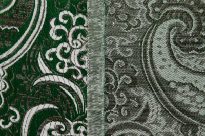 Ткань костюмная жаккард, 135 гр/м2, шир.150см, цвет зелёный№4 - купить в Рязани. Цена 441.94 руб.