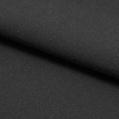 Костюмная ткань с вискозой "Бриджит", 210 гр/м2, шир.150см, цвет чёрный - купить в Рязани. Цена 570.73 руб.