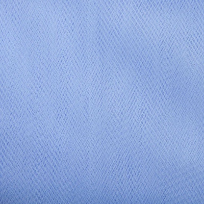 Фатин матовый 16-93, 12 гр/м2, шир.300см, цвет голубой - купить в Рязани. Цена 96.31 руб.