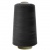 Швейные нитки (армированные) 28S/2, нам. 2 500 м, цвет чёрный - купить в Рязани. Цена: 139.91 руб.