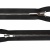 Молния металл Т-5 (2 сл.), 100 см, разъёмная, цвет чёрный - купить в Рязани. Цена: 170.89 руб.
