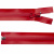 Молния водонепроницаемая PVC Т-7, 60 см, разъемная, цвет (820) красный - купить в Рязани. Цена: 49.39 руб.