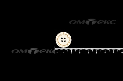 Пуговица деревянная круглая №33 (18мм) - купить в Рязани. Цена: 2.55 руб.