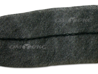 WS7225-прокладочная лента усиленная швом для подгиба 30мм-графит (50м) - купить в Рязани. Цена: 16.97 руб.