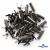 06032-Наконечник для шнура металл, отв. 4 мм, цв. тём.никель - купить в Рязани. Цена: 9.60 руб.
