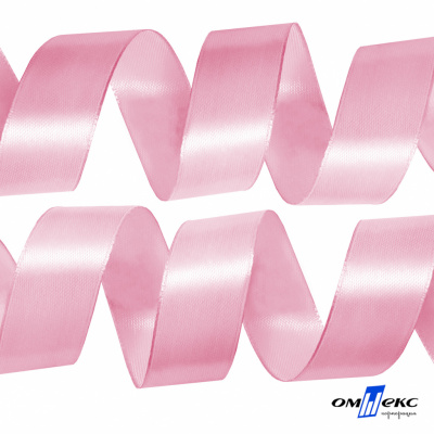 050-нежно-розовый Лента атласная упаковочная (В) 85+/-5гр/м2, шир.50 мм (1/2), 25+/-1 м - купить в Рязани. Цена: 120.46 руб.