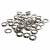 Люверсы, металлические/14мм/никель (упак.1000 шт) - купить в Рязани. Цена: 1 058.40 руб.