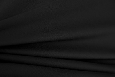 Трикотаж "Grange" C#1 (2,38м/кг), 280 гр/м2, шир.150 см, цвет чёрный - купить в Рязани. Цена 861.22 руб.
