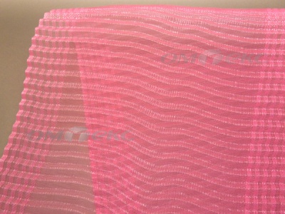 Лента капроновая "Гофре", шир. 110 мм/уп. 50 м, цвет розовый - купить в Рязани. Цена: 35.60 руб.