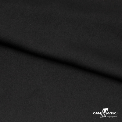 Ткань плательная Габриэль 100% полиэстер,140 (+/-10) гр/м2, шир. 150 см, цв. черный BLACK - купить в Рязани. Цена 248.37 руб.