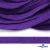 Шнур плетеный d-8 мм плоский, 70% хлопок 30% полиэстер, уп.85+/-1 м, цв.1030-фиолет - купить в Рязани. Цена: 735 руб.