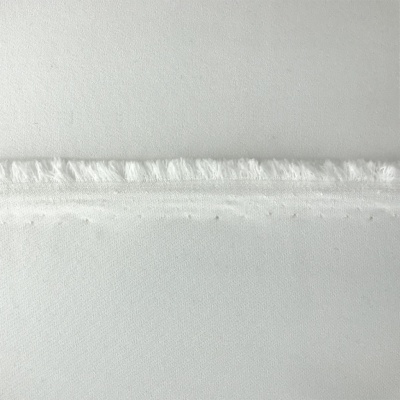 Костюмная ткань "Элис", 220 гр/м2, шир.150 см, цвет молочно-белый  - купить в Рязани. Цена 303.10 руб.