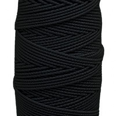 Нитка - резинка Спандекс 25 м (уп-10шт)-чёрные - купить в Рязани. Цена: 36.02 руб.
