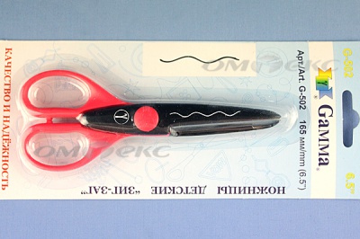 Ножницы G-502 детские 165 мм - купить в Рязани. Цена: 292.21 руб.