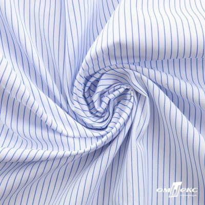Ткань сорочечная Ронда, 115 г/м2, 58% пэ,42% хл, шир.150 см, цв.3-голубая, (арт.114) - купить в Рязани. Цена 306.69 руб.