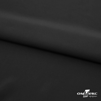 Плательная ткань "Невада", 120 гр/м2, шир.150 см, цвет чёрный - купить в Рязани. Цена 254.22 руб.