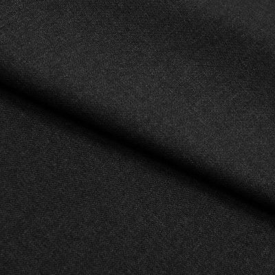 Ткань костюмная 22476 2002, 181 гр/м2, шир.150см, цвет чёрный - купить в Рязани. Цена 350.98 руб.